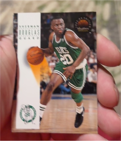 1993-94 SkyBox Premium #31 Sherman Douglas Boston Celtics — front