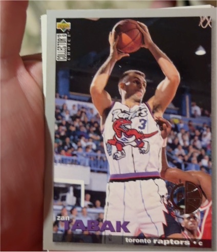 1995-96 Upper Deck Collector's Choice #310 Zan Tabak — front