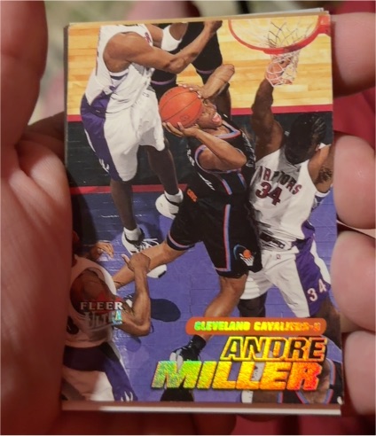 2000-01 Fleer Ultra Gold Medallion #62G Andre Miller — front