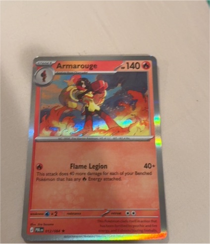 2023 Pokémon Scarlet & Violet #041 Armarouge — front