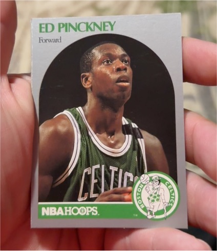 1990-91 NBA Hoops #47 Ed Pinckney — front