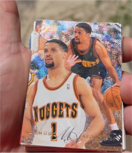 1995-96 Flair #30 Mahmoud Abdul-Rauf — front
