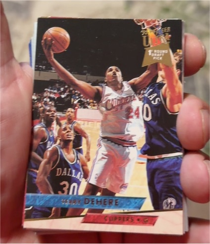 1993 Fleer Ultra #266 Terry Dehere — front