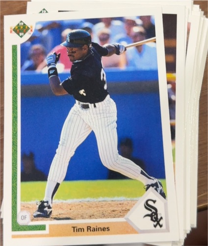 1991 Upper Deck #773 Tim Raines — front