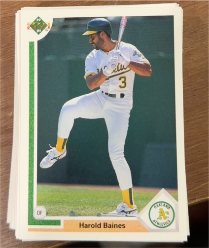 1991 Upper Deck #562 Harold Baines — front