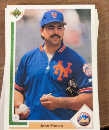 1991 Upper Deck #290 John Franco — front