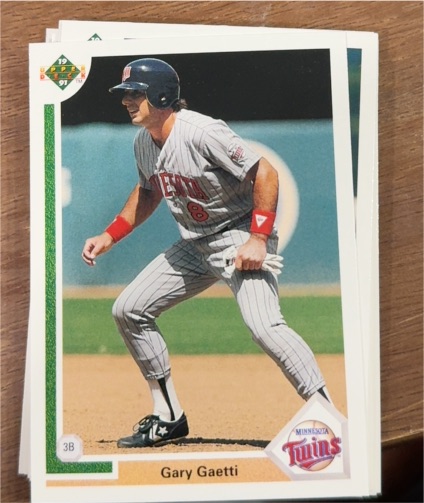 1991 Upper Deck #233 Gary Gaetti Minnesota Twins — front