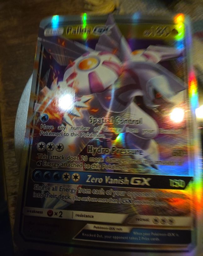 2018 Pokémon Ultra Prism #101 Palkia GX — front