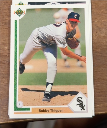 1991 Upper Deck #261 Bobby Thigpen — front
