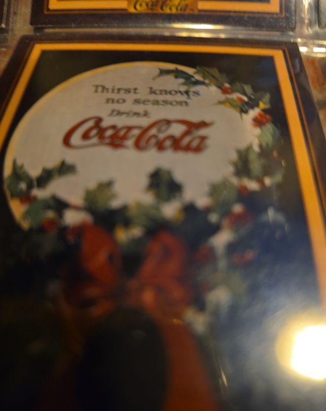 1994 Collect-A-Card Coca-Cola Collection Series 3 #245 Thirst knows no season — front