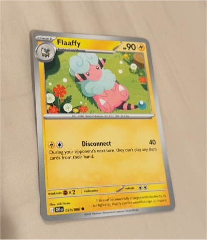 2023 Pokémon Crown Zenith #028 Flaaffy — front