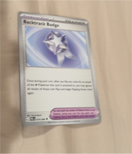 2021 Pokémon TCG Pitch Black Backtrack Badge #075 — front