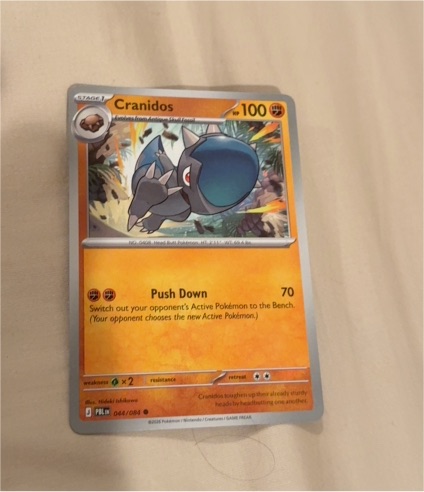 2020 Pokémon SWSH: Sword & Shield Promo #SWSH274 Cranidos — front
