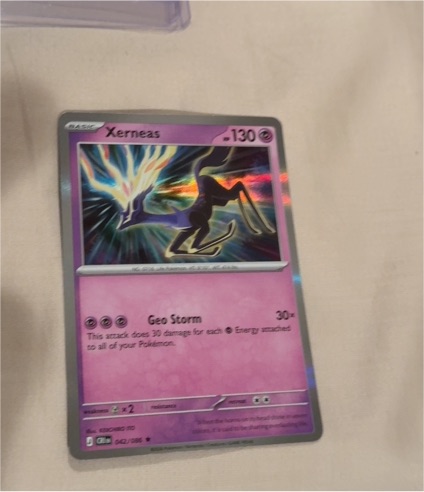 2014 Pokémon XY #042 Xerneas — front