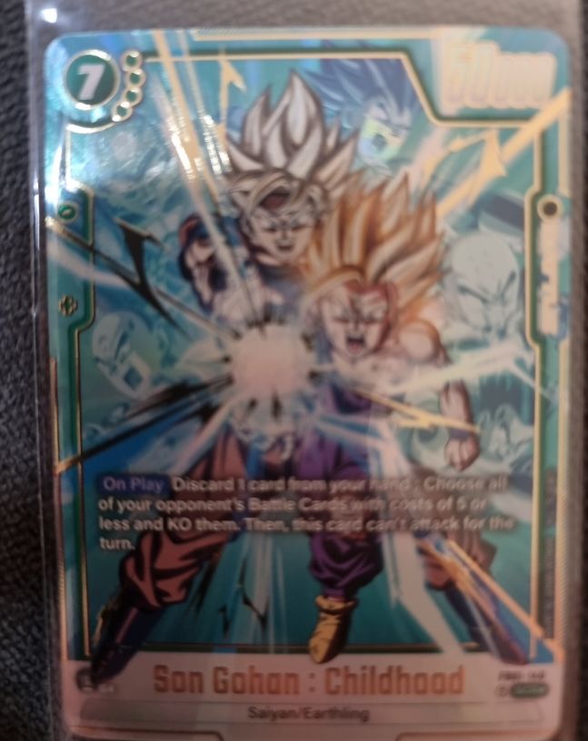 2024 Dragon Ball Fusion World FP-088 Son Gohan: Childhood — front