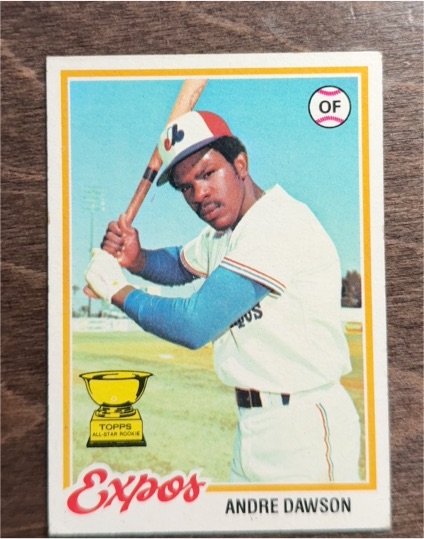 1978 Topps #72 Andre Dawson — front
