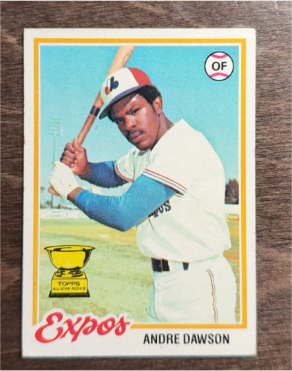1978 Topps #72 Andre Dawson — front