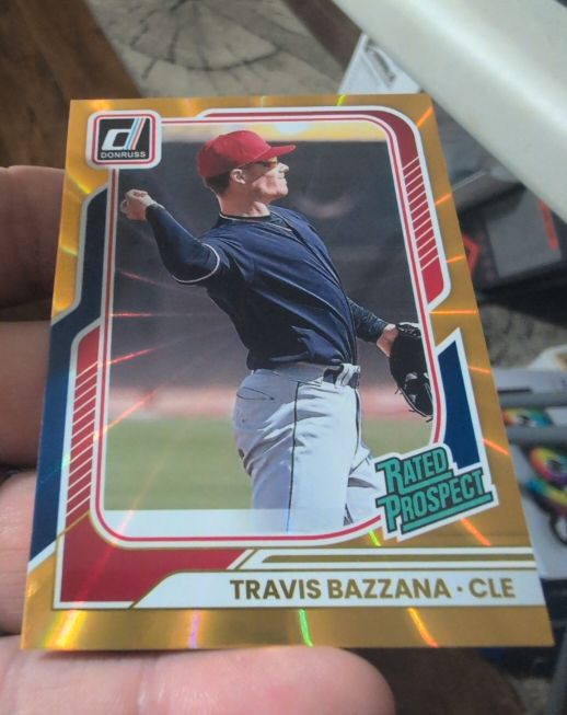 2026 Donruss #164 Travis Bazzana Rated Prospect — front