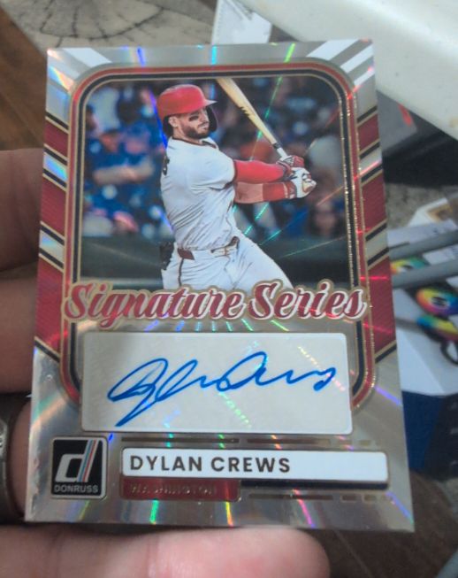 2026 Donruss #SS-DC Dylan Crews Signature Series — front