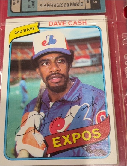1980 Topps #14 Dave Cash — front