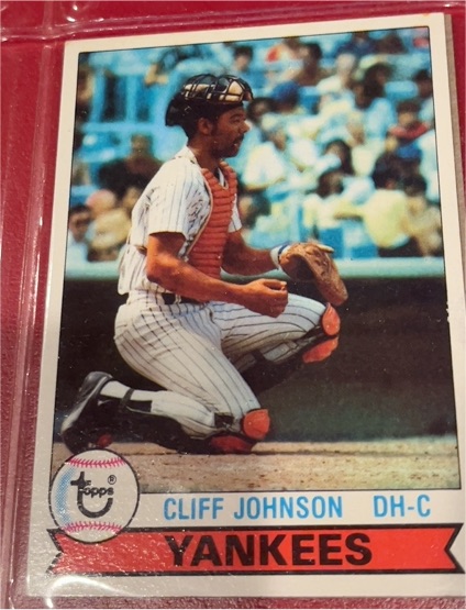 1979 Topps Burger King #3 Cliff Johnson — front