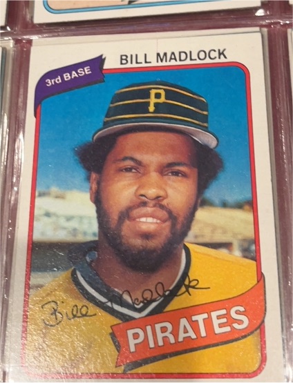 1980 Topps #55 Bill Madlock — front