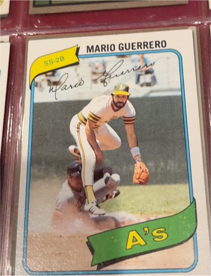 1980 Topps #49 Mario Guerrero — front