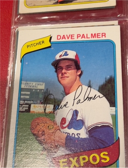 1980 Topps #42 Dave Palmer — front
