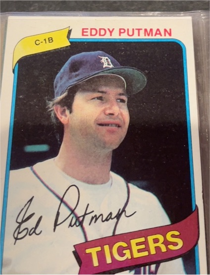 1980 Topps #59 Eddy Putman — front