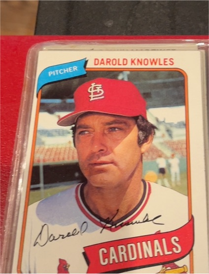 1980 Topps #286 Darold Knowles — front