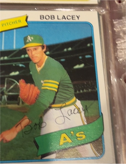 1980 Topps #316 Bob Lacey — front