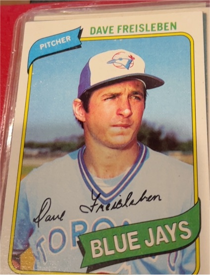 1980 Topps #382 Dave Freisleben — front