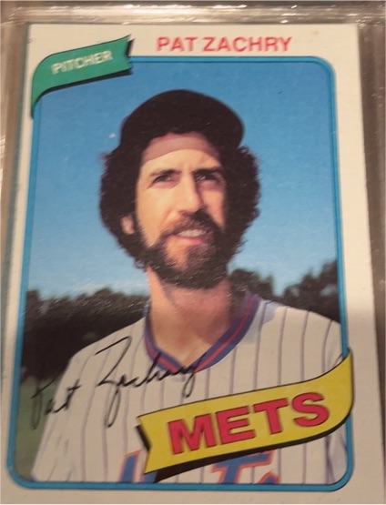 1980 Topps #428 Pat Zachry — front