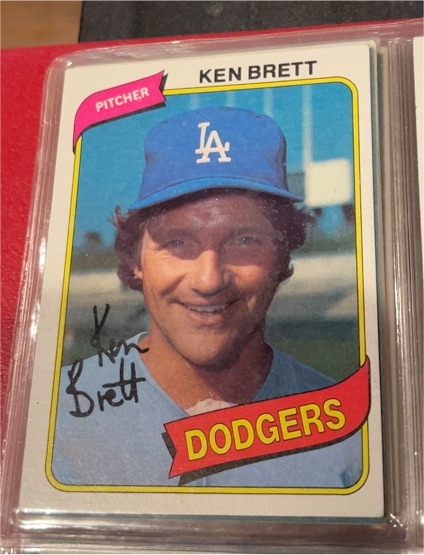 1980 Topps #521 Ken Brett — front