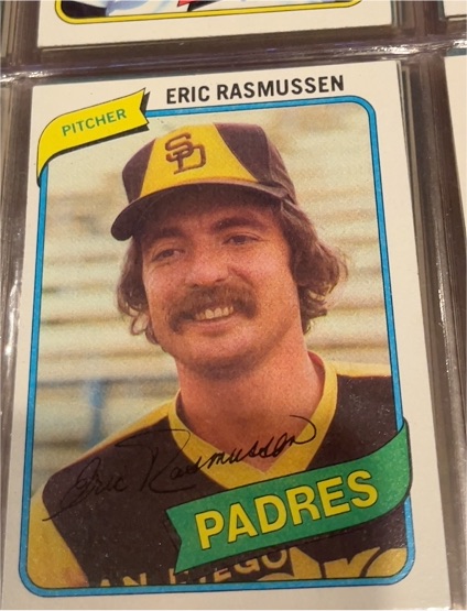 1980 Topps #531 Eric Rasmussen — front