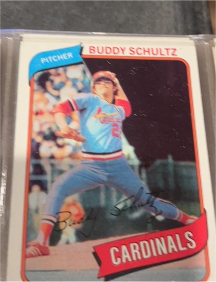 1980 Topps #601 Buddy Schultz — front