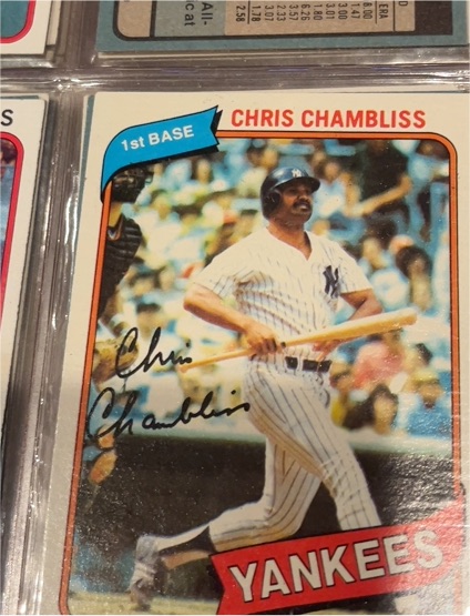 1980 Topps #625 Chris Chambliss New York Yankees — front