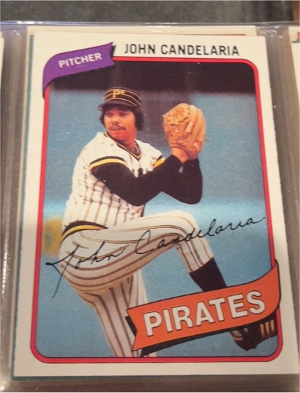 1980 Topps #635 John Candelaria — front