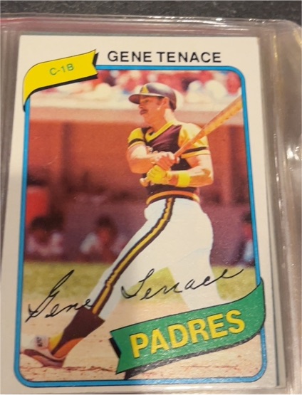 1980 Topps #704 Gene Tenace — front