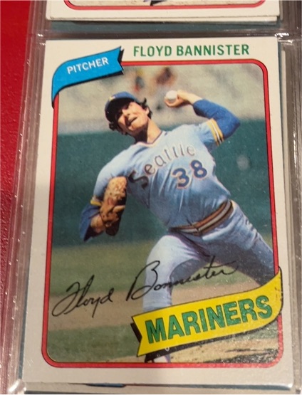 1980 Topps #699 Floyd Bannister — front