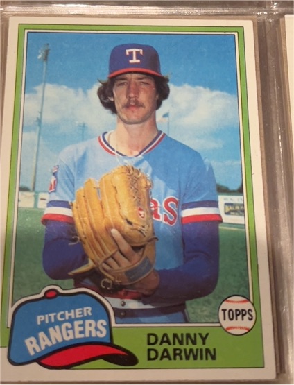 1981 Topps #22 Danny Darwin — front