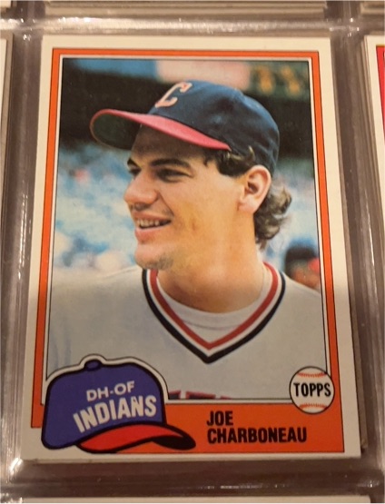 1981 Topps #13 Joe Charboneau — front