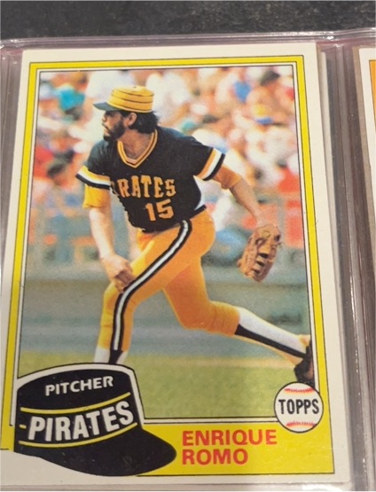1981 Topps #28 Enrique Romo — front