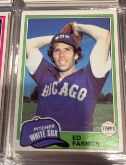 1981 Topps #36 Ed Farmer — front