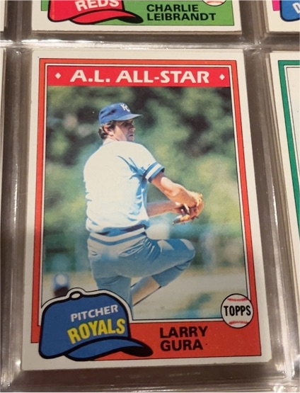 1981 Topps #130 Larry Gura — front