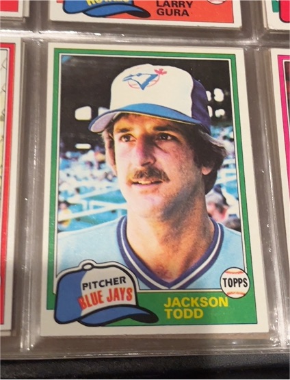 1981 Topps #142 Jackson Todd — front