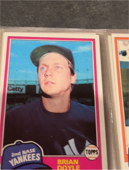 1989 Topps #2nd BASE Brian Doyle — front