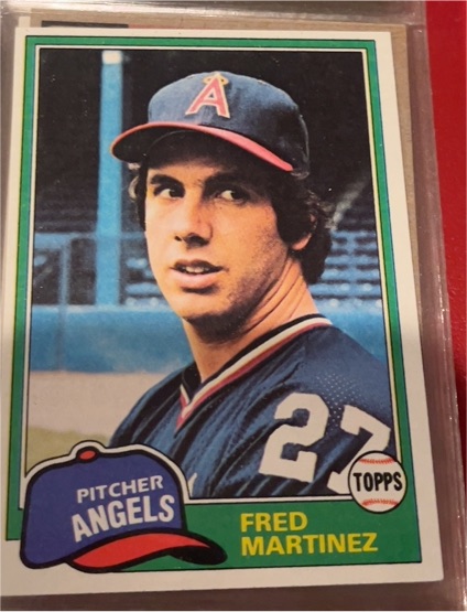 1981 Topps #227 Fred Martinez — front