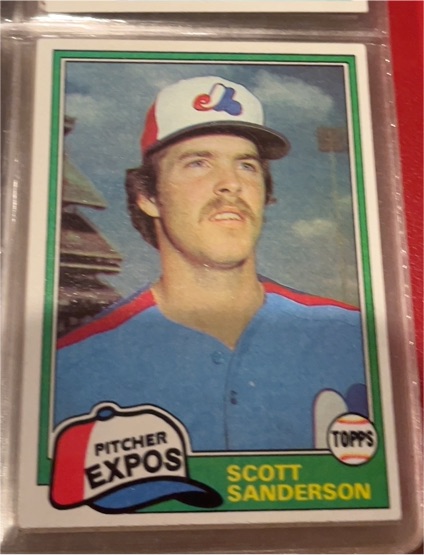 1981 Topps #235 Scott Sanderson — front