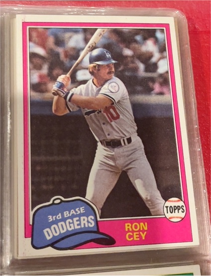 1981 Topps #260 Ron Cey — front